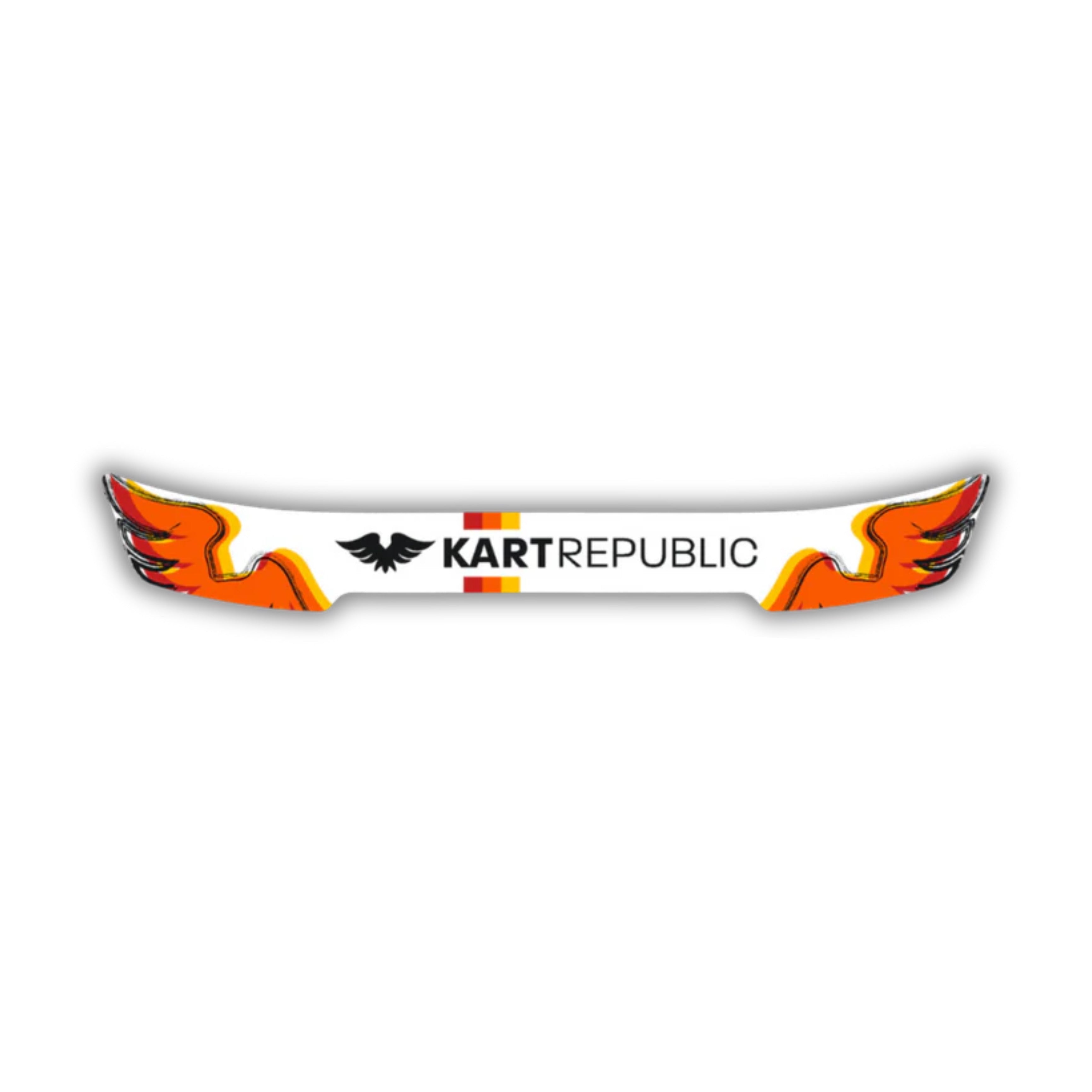 Kart republic Sticker Visor