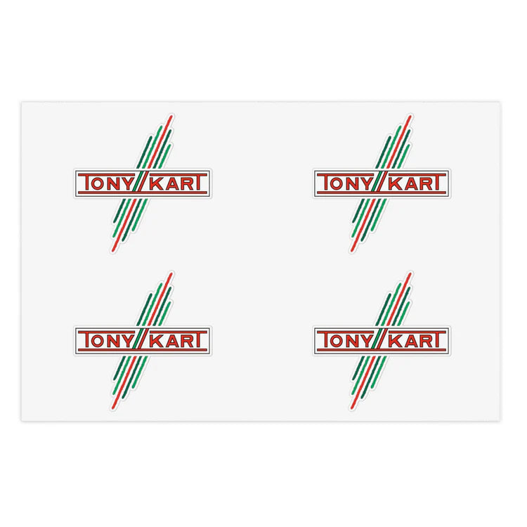 20x Tony Kart Stickers